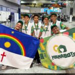 crianças do projeto maná bots indo para são paulo competir